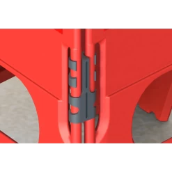 Barrière Utility Rouge Largeur 1,00 M - ADS -Maison Outil Boutique barriere utility rouge largeur 100 m ads 2