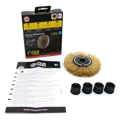 Brosse De Précision/finition Laitonnée Diamètre 120 Mm Fartools -Maison Outil Boutique brosse de precision finition laitonnee diametre 120 mm fartools 2