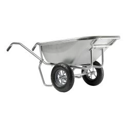Brouette Expert Twin Excellium230 Tout Galva Roue Gonflée Haemmerlin