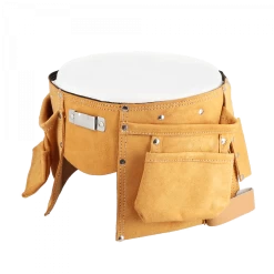 Ceinture Cuir Porte Outil Avec 10 Poches - Wilmart -Maison Outil Boutique ceinture cuir porte outil avec 10 poches wilmart 1