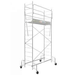 Echafaudage JUNIOR 200 Hauteur De Travail 3.80 M Tubesca Comabi