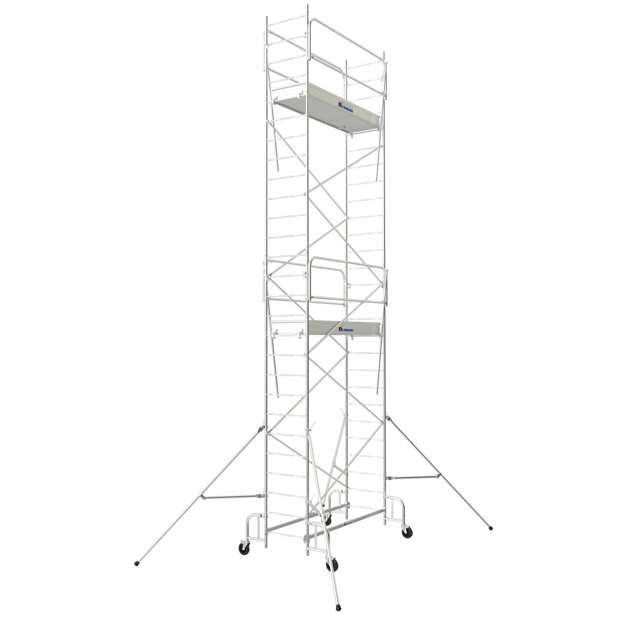 Echafaudage JUNIOR 200 Hauteur De Travail 6.80 M Tubesca Comabi 3 Echafaudage JUNIOR 200 Hauteur De Travail 6.80 M Tubesca Comabi