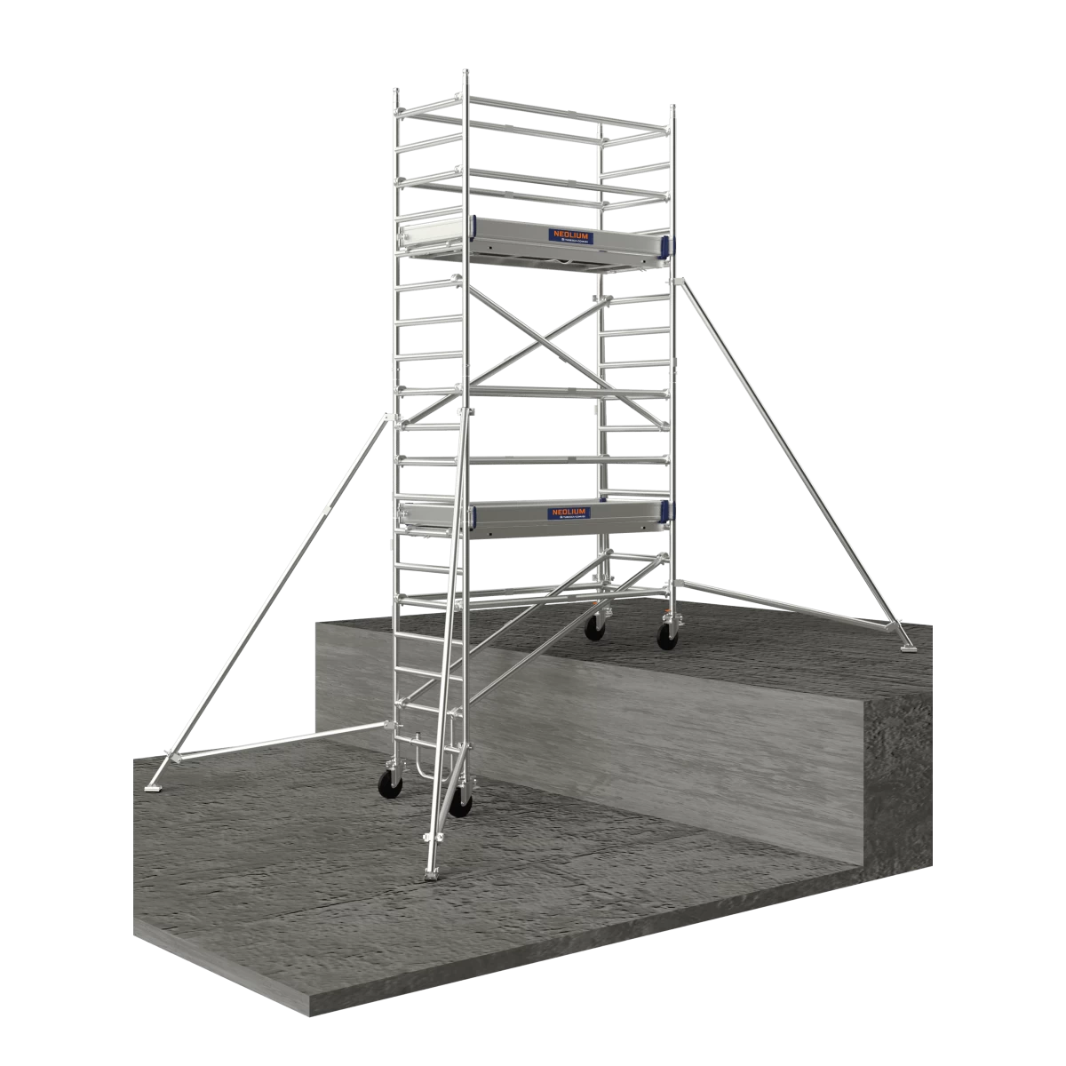 Echafaudage NEOLIUM 200 Line - Hauteur Travail 6,00 M Tubesca Comabi 9 Echafaudage NEOLIUM 200 Line - Hauteur Travail 6,00 M Tubesca Comabi – Image 7