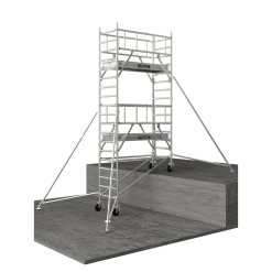 Echafaudage NEOLIUM 300 Box - Hauteur 6,00 M Tubesca Comabi -Maison Outil Boutique echafaudage neolium 300 box hauteur 600 m tubesca comabi 1