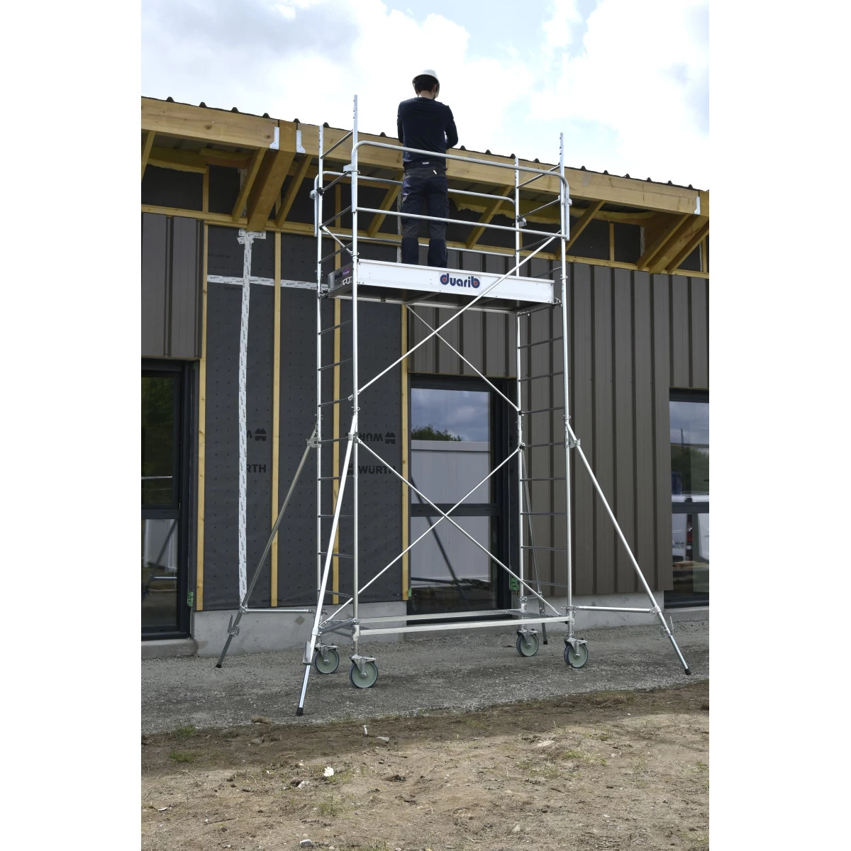 Echafaudage Roulant AC Altitude Acier -L 2,00 HT Travail 7,10m Duarib 5 Echafaudage Roulant AC Altitude Acier -L 2,00 HT Travail 7,10m Duarib – Image 3