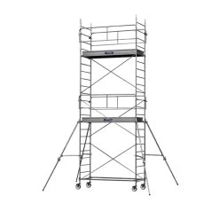 Echafaudage Roulant AC Altitude Acier -L 2.50 HT Travail 8.80m Duarib