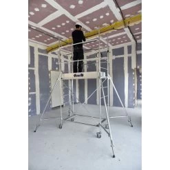 Echafaudage Roulant AC Altitude Acier -L1,50 HT Travail 4,80m Duarib 5 Echafaudage Roulant AC Altitude Acier -L1,50 HT Travail 4,80m Duarib -Maison Outil Boutique echafaudage roulant ac altitude acier l150 ht travail 480m duarib 1