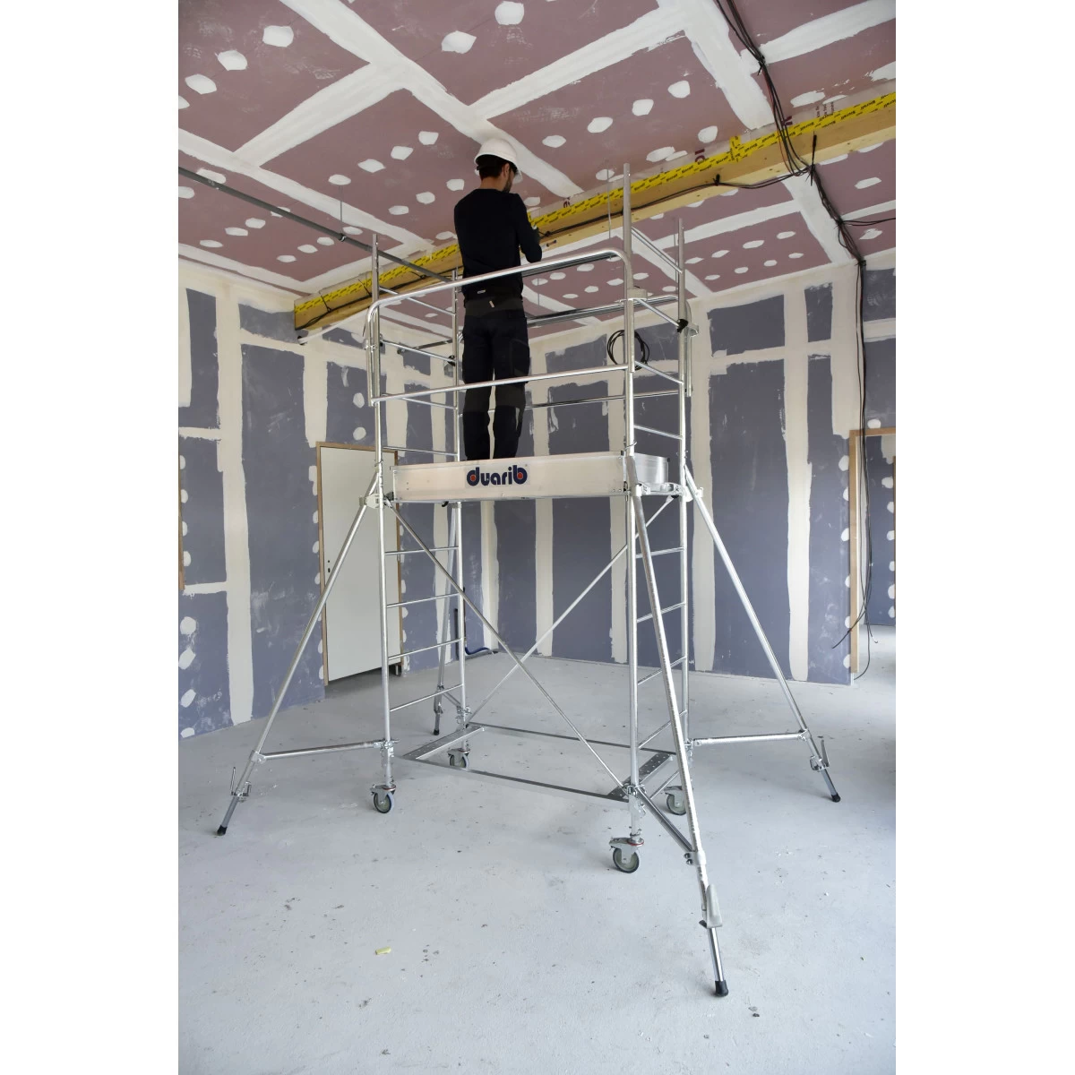 Echafaudage Roulant AC Altitude Acier -L1,50 HT Travail 4,80m Duarib 4 Echafaudage Roulant AC Altitude Acier -L1,50 HT Travail 4,80m Duarib – Image 2