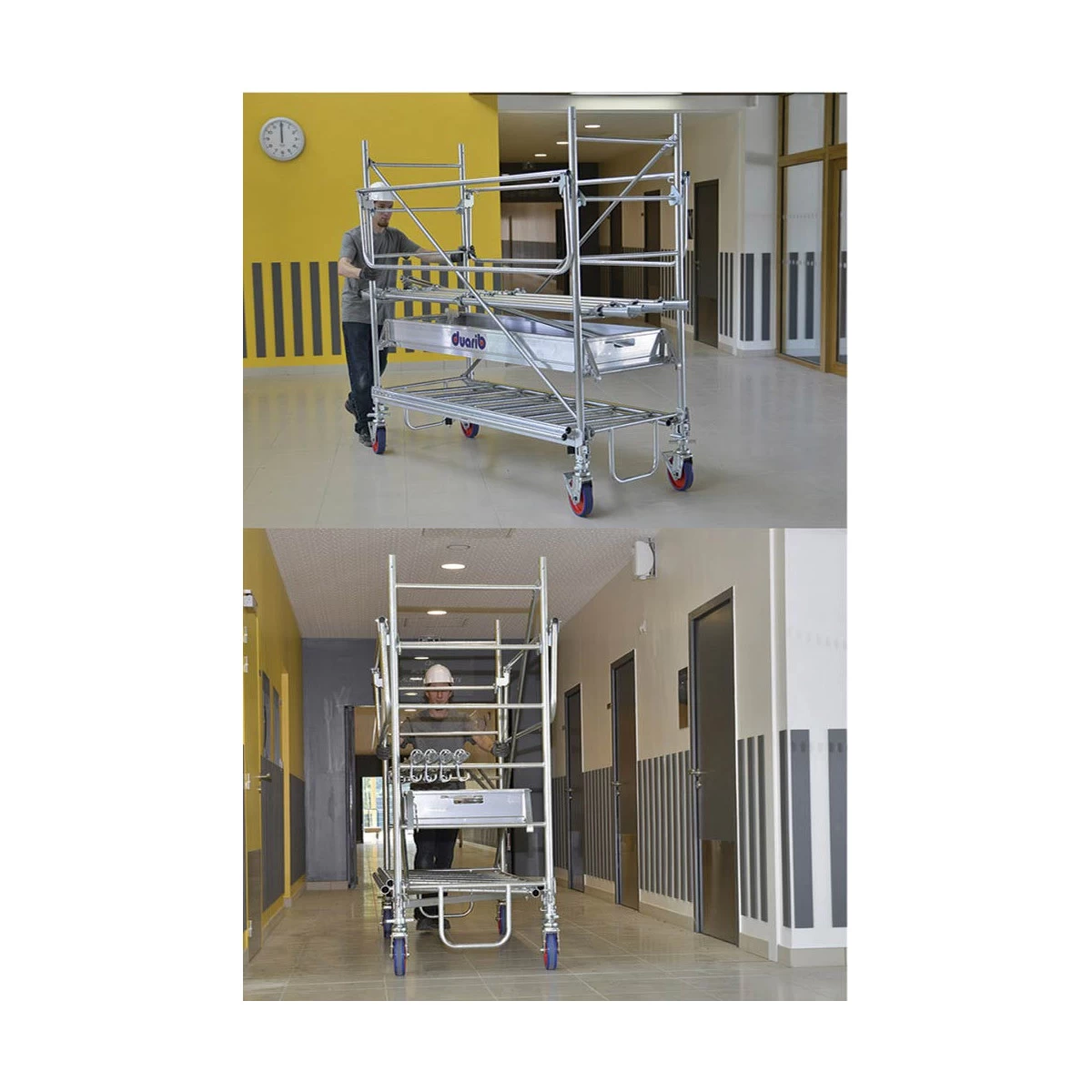 Echafaudage Roulant Acier Rollstar 205 - HT Travail 5,80 M - Duarib 4 Echafaudage Roulant Acier Rollstar 205 - HT Travail 5,80 M - Duarib – Image 2