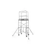 Echafaudage Roulant Acier Rolly Mini 3,80 M - Duarib -Maison Outil Boutique echafaudage roulant acier rolly mini 380 m duarib