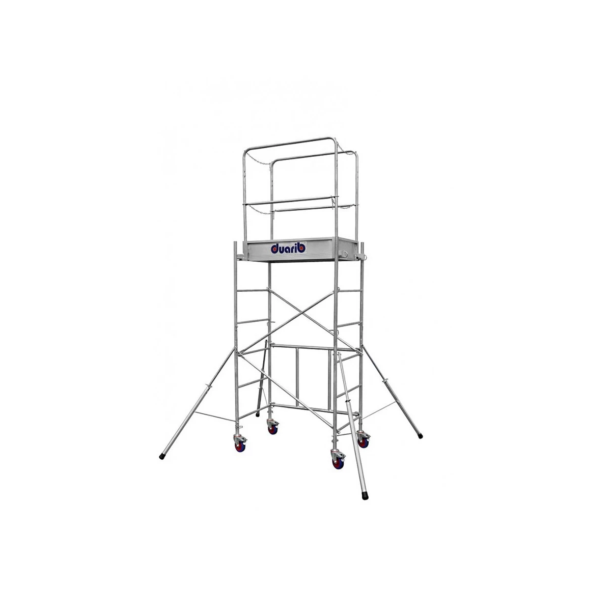 Echafaudage Roulant Acier Rolly Mini 3,80 M - Duarib 3 Echafaudage Roulant Acier Rolly Mini 3,80 M - Duarib