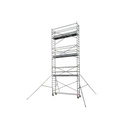 Echafaudage Roulant Aluminium AL 300 - Hauteur Travail 6,90 M Duarib