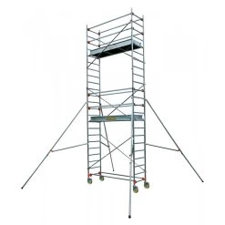 Echafaudage Roulant Aluminium ST205-3 Hauteur 4.90 M - Centaure
