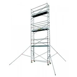 Echafaudage Roulant Aluminium STL255-7 Hauteur 8.90 M - Centaure