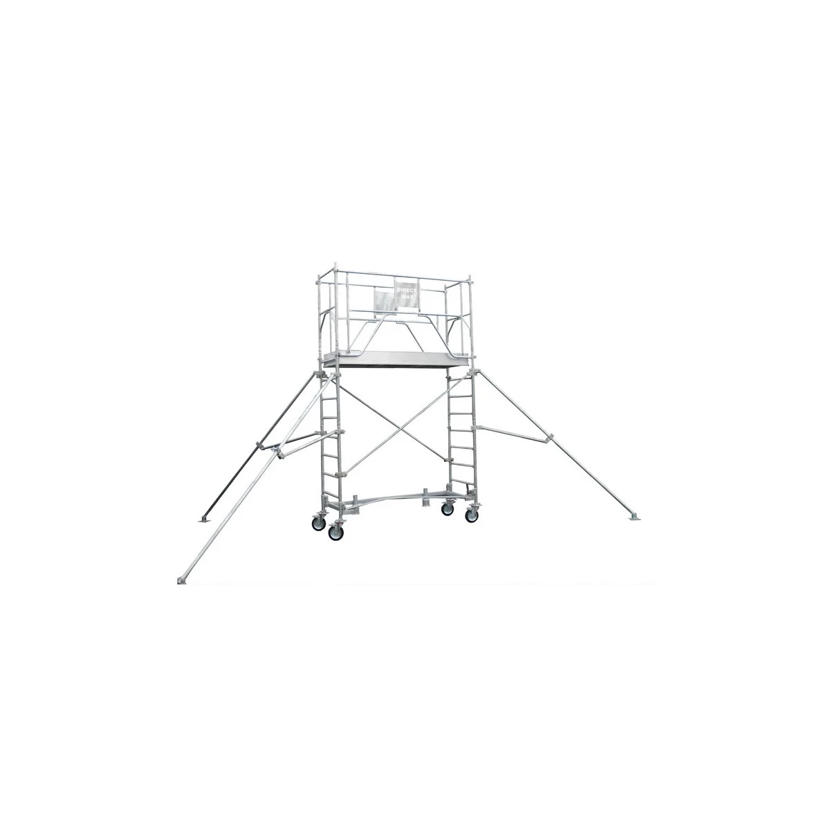 Echafaudage Roulant Acier - Hauteur 4 Mètres 3 Echafaudage Roulant Acier - Hauteur 4 Mètres
