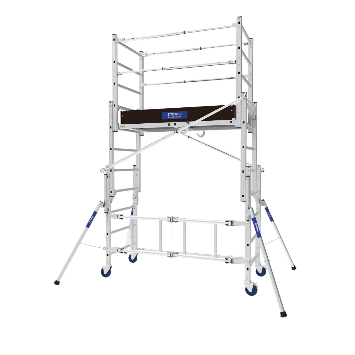 Echafaudage Roulant Télescopique Z TOWER - Tubesca Comabi 3 Echafaudage Roulant Télescopique Z TOWER - Tubesca Comabi