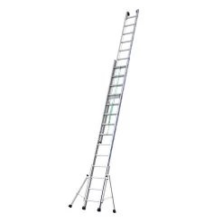 Echelle PLATINIUM 300 Coulisse à Cordes 2 Plans 8.02m Tubesca Comabi -Maison Outil Boutique echelle platinium 300 coulisse a cordes 2 plans 802m 2x16 tubesc 1