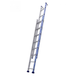 Echelle PLATINIUM Coulisse à Main 2 Plans à Crochets 3.46 M Tubesca