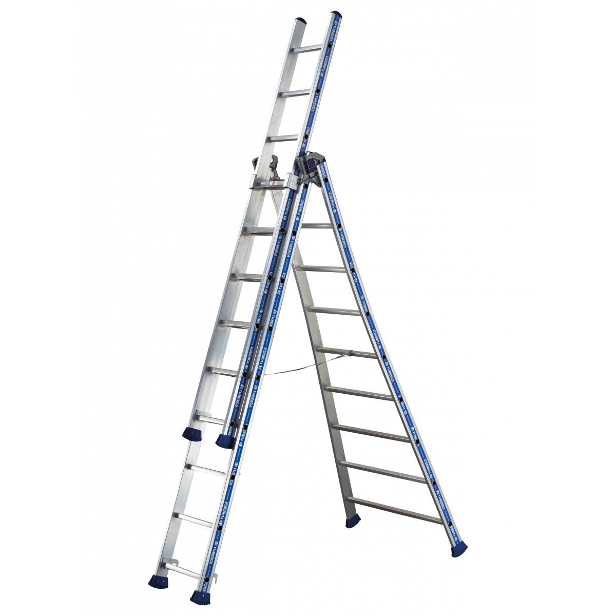 Echelle PLATINIUM Transformable 3 Plans 6,01 M Tubesca Comabi 2 Echelle PLATINIUM Transformable 3 Plans 6,01 M Tubesca Comabi