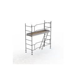 Lot échafaudage Ø 42 Mm - 16 M2 Sécurité Complète