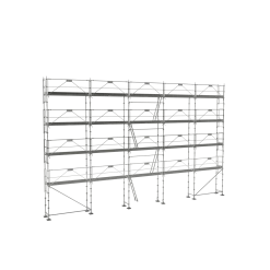 Lot Echafaudage R200 Progress Premium 160m² (FUSIO+PLANCHER ALU BOIS