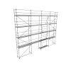 Lot Echafaudage R200 Progress Medium 130 M² (Lisse+plancher+plinthe) -Maison Outil Boutique lot echafaudage r200 progress medium 128 m lisseplancherplinthe