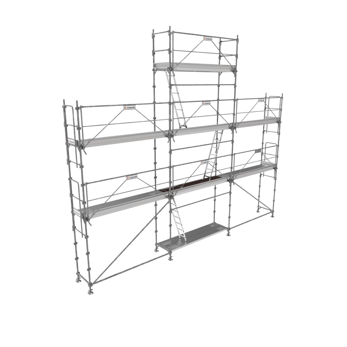 Lot échafaudage R200 Progress Pignon 68m² (RCE+Fusio) Tubesca Comabi 3 Lot échafaudage R200 Progress Pignon 68m² (RCE+Fusio) Tubesca Comabi