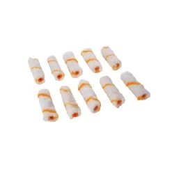 Mini Rouleau De Peinture 10 Cm - Lot De 10 - Silverline