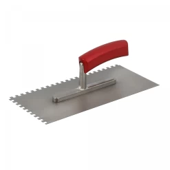 Platoir Dents Carrées 10x10 Manche Bois - Wilmart