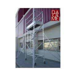 Tour Roulante ALU 50 Lg 0,75 M Hauteur Travail 10,60 M Dacame -Maison Outil Boutique tour roulante alu 50 lg 075 m hauteur travail 1060 m dacame 2