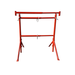 Tréteau De Maçon Télescopique Ø49 -1.15 à 2.00m Peint Pieds Pivotants