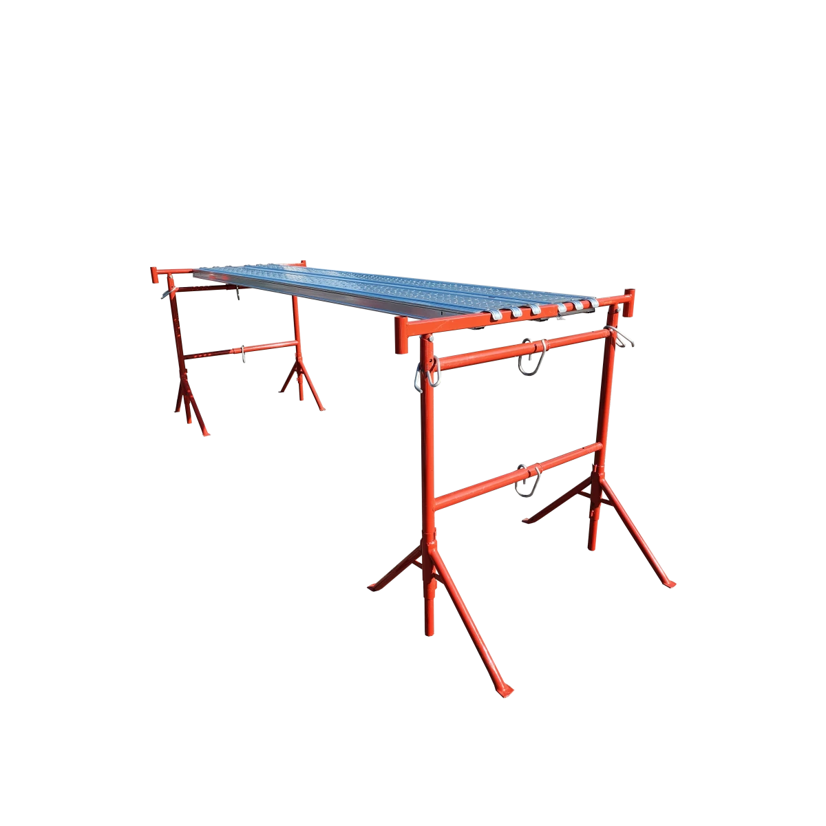 Tréteau De Maçon Télescopique Ø49 -1.15 à 2.00m Peint Pieds Pivotants 7 Tréteau De Maçon Télescopique Ø49 -1.15 à 2.00m Peint Pieds Pivotants – Image 5